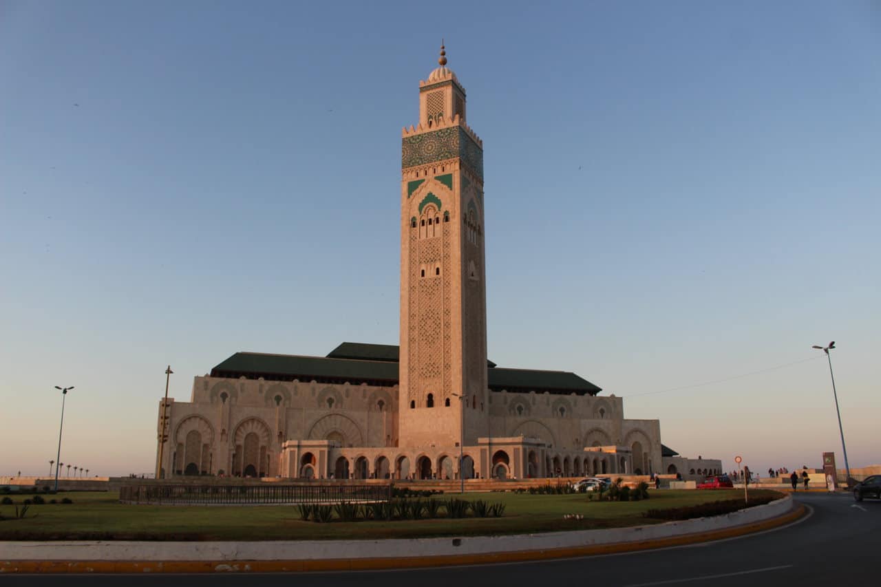 mesquita hassan II, casablanca, marrocos