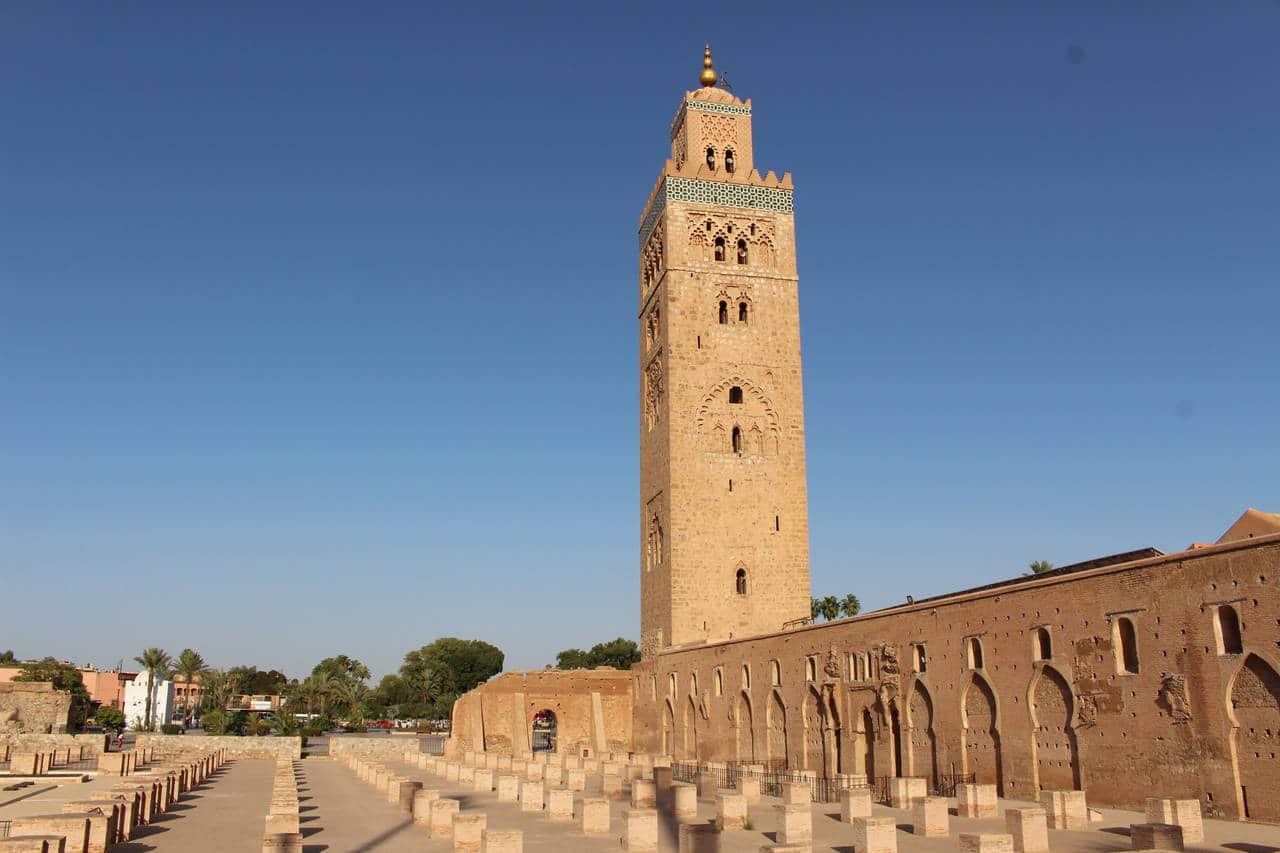 Mesquita Koutoubia, marraquexe, marrocos