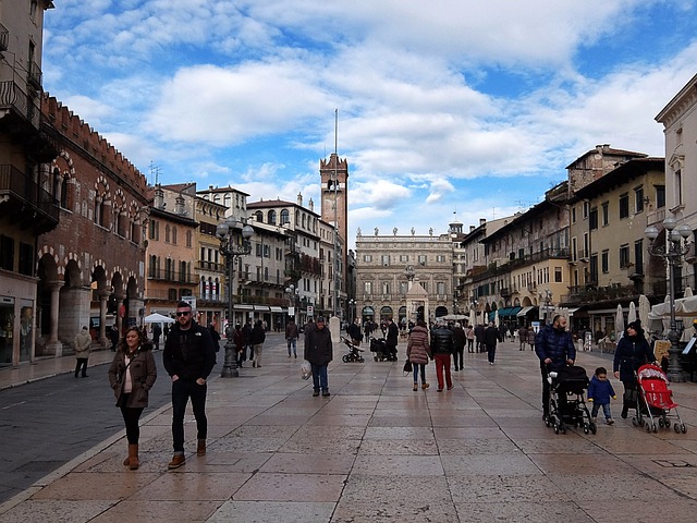 Piazza delle Erbe​ Verona Itália