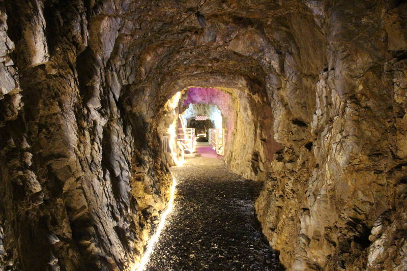 Minas da Recheira túnel