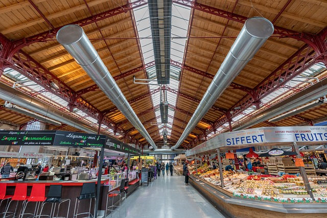 Mercado de Colmar, França