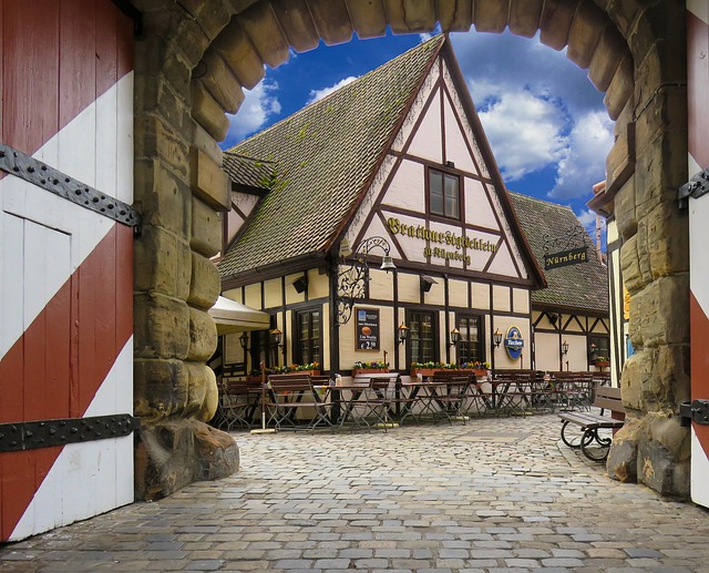 Ruas e oficinas do Handwerkerhof
