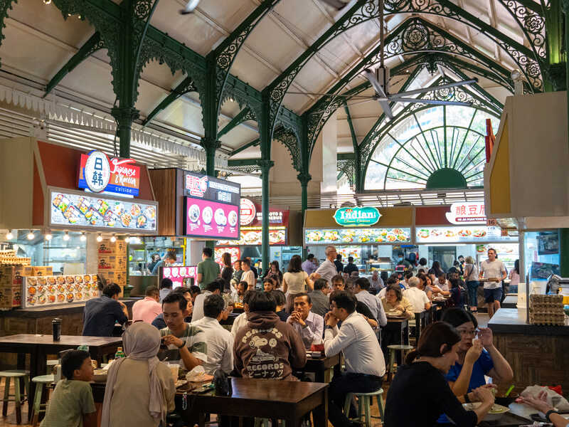 Lau Pa Sat Fest Pavilion