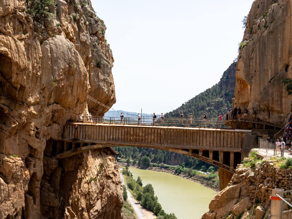 caminito del rey ponte suspensa