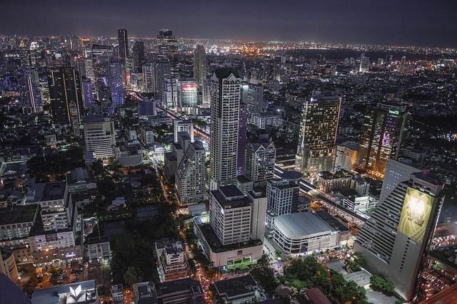 bangkok vista noite