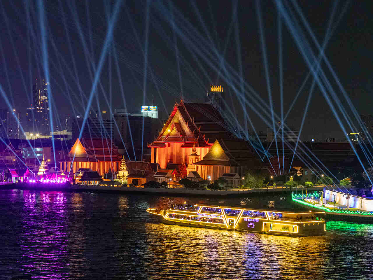 cruzeiro rio Chao Phraya