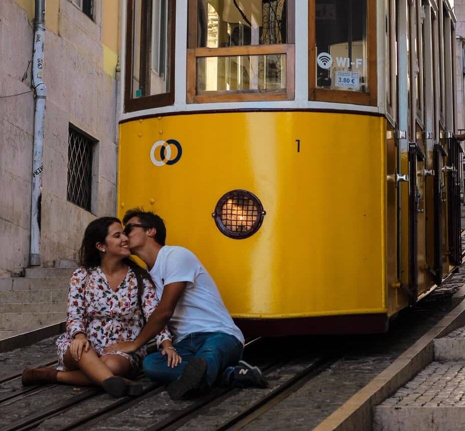 Alexandra e Vítor em Lisboa