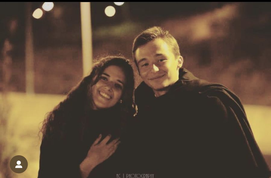 Alexandra e Vítor no início da relação, em 2015